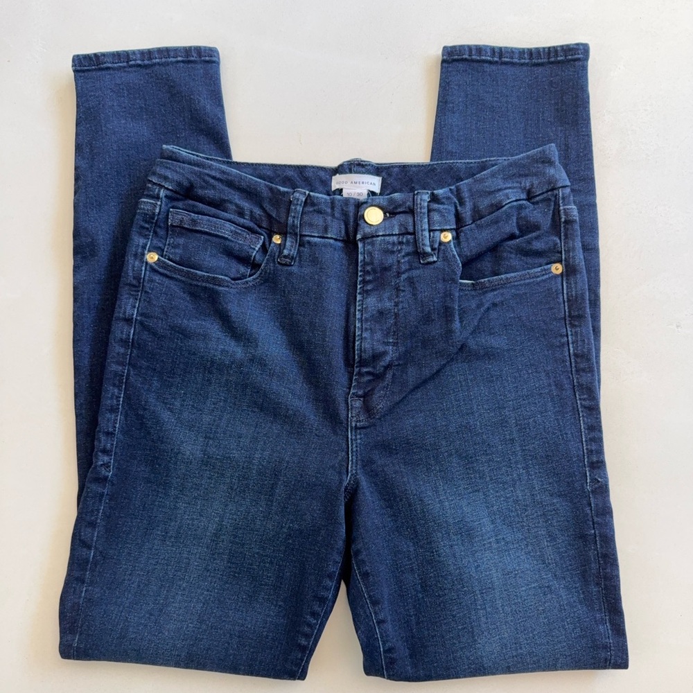 Good American Good Legs High Rise Skinny Jeans 30